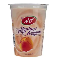 ماست ميوه اي هلو کاله 450 گرمي