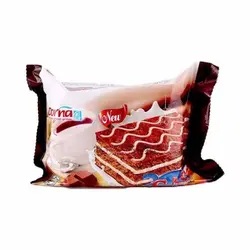 کيک اسفنجي سه لايه بامغزي کرم کاکائويي 90 گرمي درنا (تري گات) 903