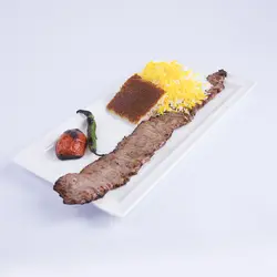 خوراک کباب برگ مخصوص گلدار