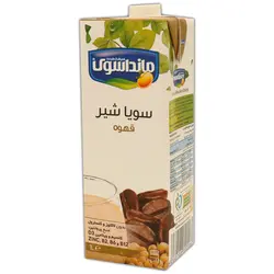 شير سويا قهوه