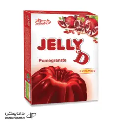 پودر ژله انار _ 100 گرمی _ 12 عدد _ جلی دی