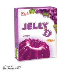 پودر ژله انگور _ 100 گرمی _ 12 عدد _ جلی دی