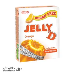 پودر ژله رژیمی پرتقال  _ 25 گرمی _ 12 عدد _ جلی دی
