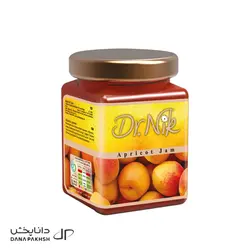 مربای زردآلو _ 300 گرمی _ 12 عدد _ دکتر نیک
