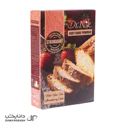 پودر کیک توت فرنگی _ 500 گرمی _ 1 عدد _ دکتر نیک