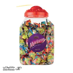 آبنبات چوبی طعم جور 100 عددی_ دبه ای_ مک لارن