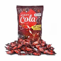 آبنبات گازدار با طعم کولا روشن