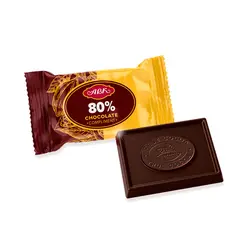 شکلات تلخ 80% ABK