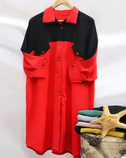 مانتو بالا مشکی | پوشاک دارکوب