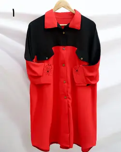 مانتو بالا مشکی | پوشاک دارکوب