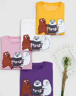 بلوز سه کله پوک 6 رنگ | پوشاک دارکوب