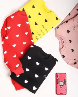 بلوز دورس قلب 6 رنگ | پوشاک دارکوب