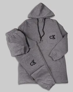 ست هودی و شلوار توکرکی CK | پوشاک دارکوب