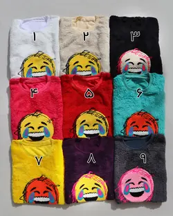 بلوز پولیشی استیکر لبخند | پوشاک دارکوب