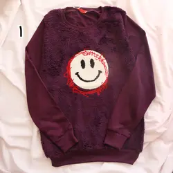 بلوز پولیشی ایموجی | پوشاک دارکوب