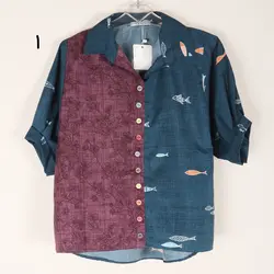 بلوز آستین دار کیمونو | پوشاک دارکوب