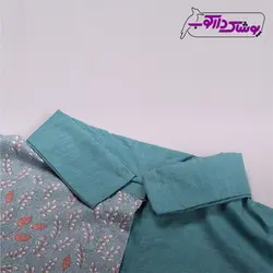 تاپ زنانه کوتاه | یقه دار فانتزی