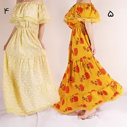 لباس ساحلی گلدار