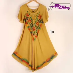 پیراهن هندی نیمه آستین