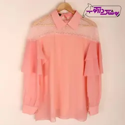 شومیز توری حریر دخترانه