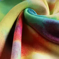ساحلی دخترانه بلند نخی | مدل آبرنگی