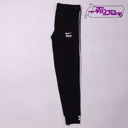 شلوار راحتی دخترانه اسپرت | تک رنگ مشکی نایک