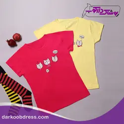تیشرت فانتزی دخترانه | گربه