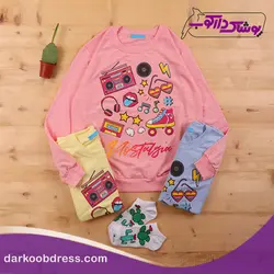 بلوز تک دخترانه | طرح ضبط