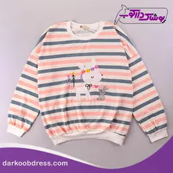 بلوز دخترانه فانتزی شیک | طرح راه راه