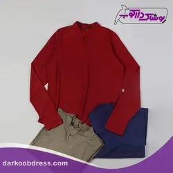 بلوز یقه دار | دکمه دار