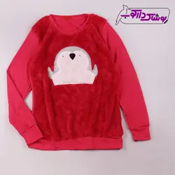 بلوز زمستانه دخترانه | جلو خزدار پنگوئن