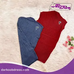 بافت استین حلقه ای دخترانه | بلند