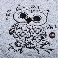 بلوز راحتی دخترانه | طرح جغد پولیشی