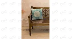 پرده دکوپیک | کد 1-201 | همراه یک عدد کوسن