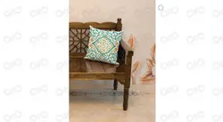 پرده دکوپیک | کد 132 | همراه یک عدد کوسن