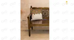 پرده دکوپیک | کد 181 | همراه یک عدد کوسن