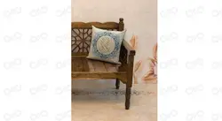 پرده دکوپیک | کد 3-201 | همراه یک عدد کوسن