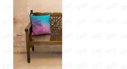 پرده دکوپیک سری پرنیا کد 08 به همراه یک عدد کوسن