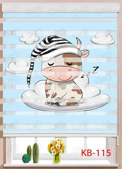 پرده زبرای اتاق کودک پسرانه KB115