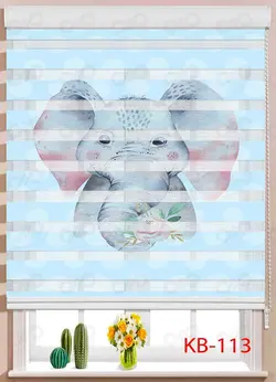 پرده زبرای اتاق کودک پسرانه KB113