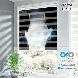 پرده زبرا سه بعدی اتاق کودک و نوجوان - طرح بتمن - کد c5161