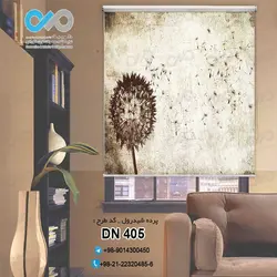 پرده شید-طرح قاصدک-کدDN405