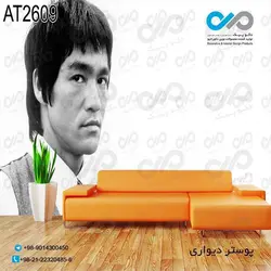 پوستر با تصویر بروسلی  کد AT -2609