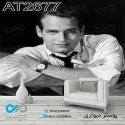 پوستر دیواری با تصویر پول نیومن کد AT-2677