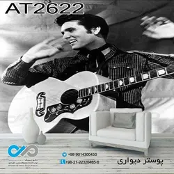 پوستر سه بعدی با تصویر الویس پریسلی -کدA-2622