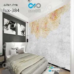 پوسترسه بعدی اتاق خواب باتصویری لوکس-کدlux-384