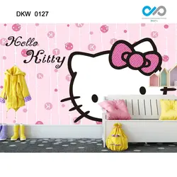 پوستر دیواری کارتونی کیتی کد DKW-0128