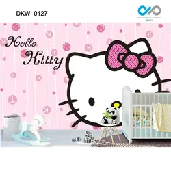پوستر دیواری کارتونی کیتی کد DKW-0128