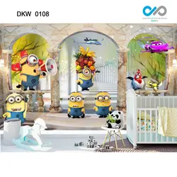 پوستر دیواری - اتاق کودک و نوجوان - انیمیشن سینمایی مینیون ها - کد DKW-0108