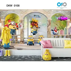 پوستر دیواری - اتاق کودک و نوجوان - انیمیشن سینمایی مینیون ها - کد DKW-0108